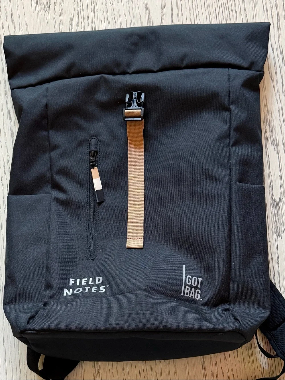 GOT Bag Field Notes Roll Top Backpack NWOT